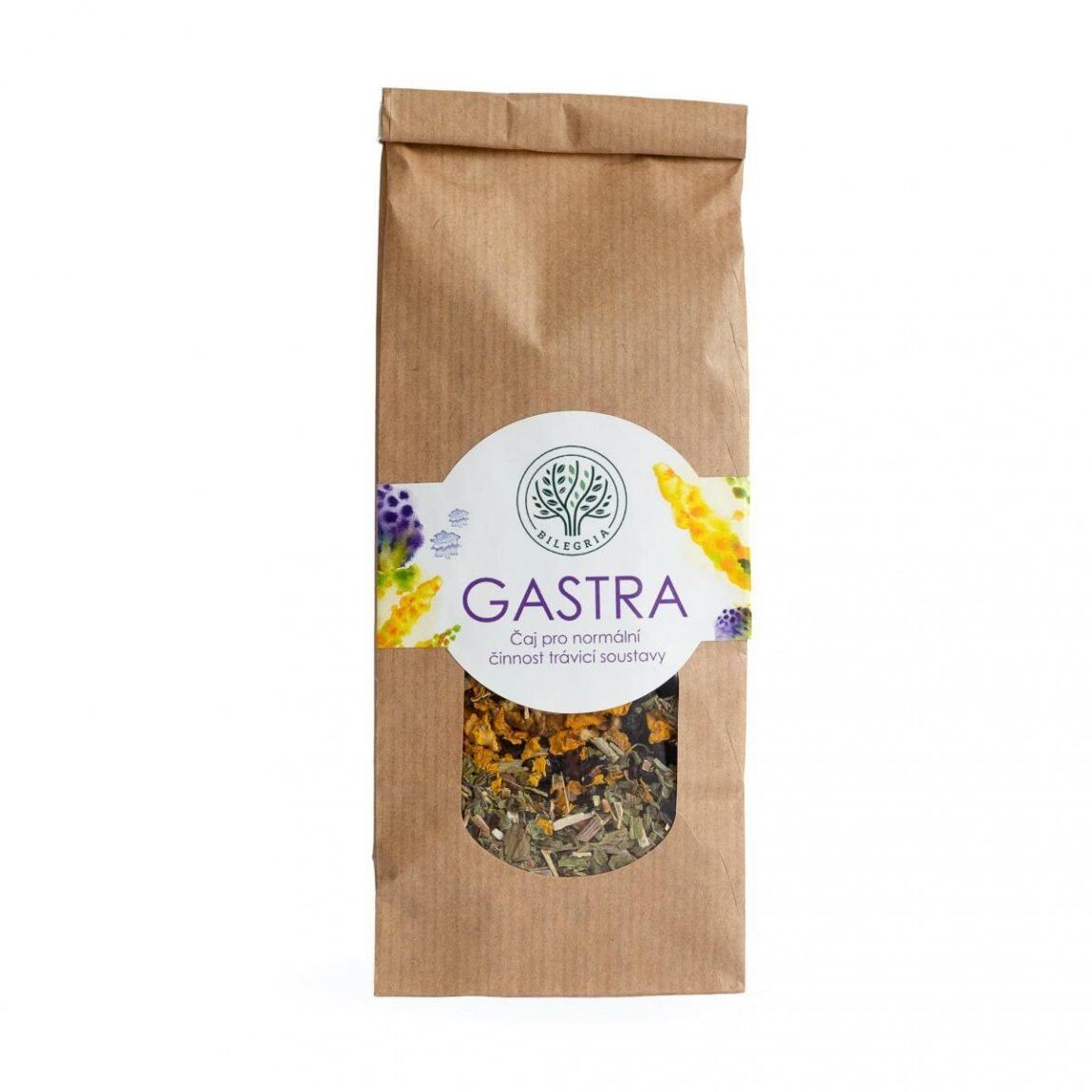 Bilegria  GASTRA - sypaná bylinná čajová směs na podporu normální zažívání